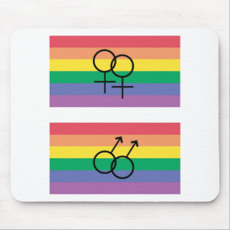 Tapis De Souris Drapeau de gay pride