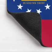 Tapis de souris Drapeau de Géorgie (Coin)
