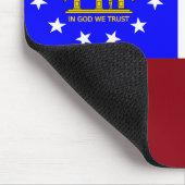 Tapis De Souris Drapeau de Géorgie (Coin)