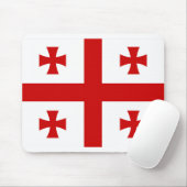 Tapis De Souris Drapeau de Géorgie (Avec souris)
