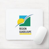 Tapis De Souris Drapeau de Guadeloupe (Avec souris)