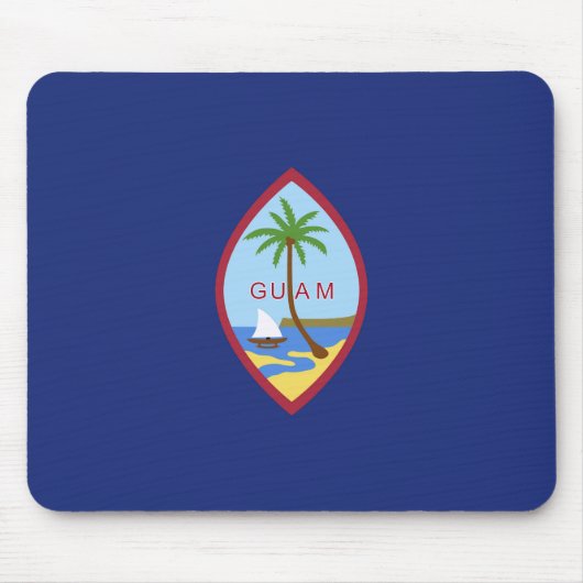 Tapis De Souris Drapeau de Guam (Devant)