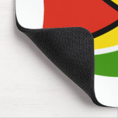 Tapis de souris Drapeau de Guyana (Coin)
