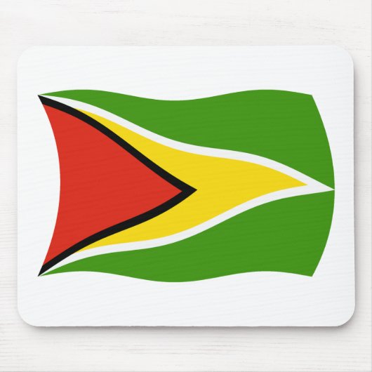Tapis de souris Drapeau de Guyana (Devant)