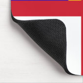 Tapis De Souris Drapeau de Herm (Coin)