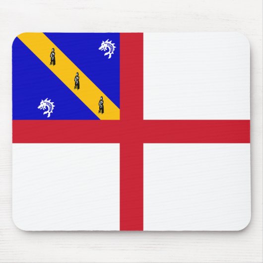 Tapis De Souris Drapeau de Herm (Devant)