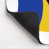 Tapis de souris Drapeau de la Barbade (Coin)