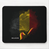 Tapis De Souris Drapeau de la Belgique (Devant)