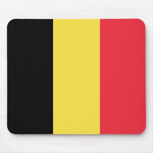 Tapis De Souris Drapeau de la Belgique (Devant)