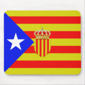 Tapis De Souris Drapeau de la Catalogne (Devant)