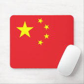 Tapis De Souris Drapeau de la Chine (Avec souris)