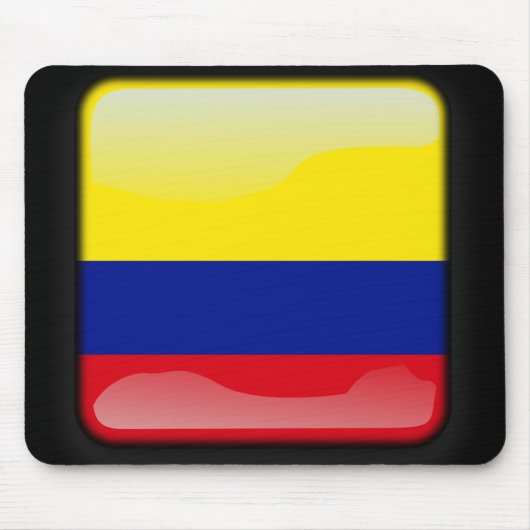 Tapis De Souris Drapeau de la Colombie (Devant)