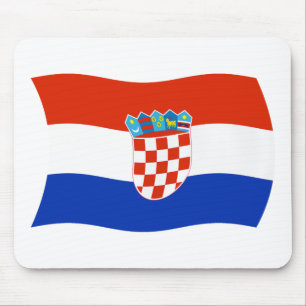 Tapis de souris Drapeau de la Croatie