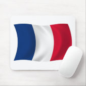Tapis de souris Drapeau de la France (Avec souris)
