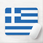 Tapis De Souris Drapeau de la Grèce (Avec souris)