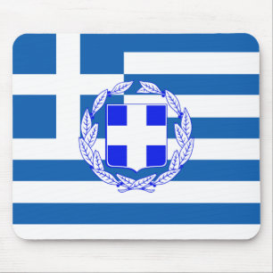 Tapis De Souris Drapeau de la Grèce