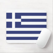 Tapis De Souris Drapeau de la Grèce (Avec souris)