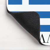 Tapis De Souris Drapeau de la Grèce "Ε Λ Λ Ά Α" (Coin)