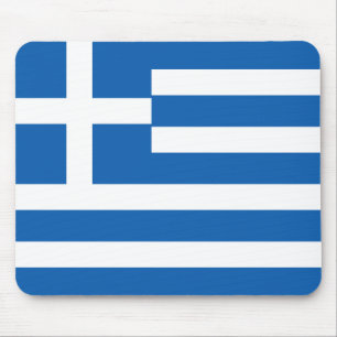 Tapis De Souris Drapeau de la Grèce Drapeau grec