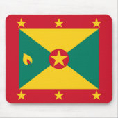 Tapis De Souris Drapeau de la Grenade (Devant)
