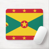 Tapis De Souris Drapeau de la Grenade (Avec souris)