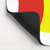 Tapis de souris Drapeau de la Guinée (Coin)