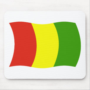Tapis de souris Drapeau de la Guinée