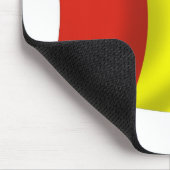 Tapis de souris Drapeau de la Guinée (Coin)