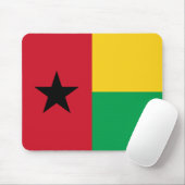 Tapis De Souris Drapeau de la Guinée Bissau (Avec souris)