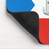 Tapis De Souris Drapeau de la Guinée équatoriale (Coin)