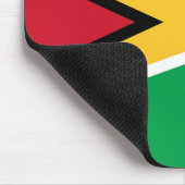 Tapis De Souris Drapeau de la Guyane (Coin)