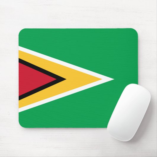 Tapis De Souris Drapeau de la Guyane (Avec souris)