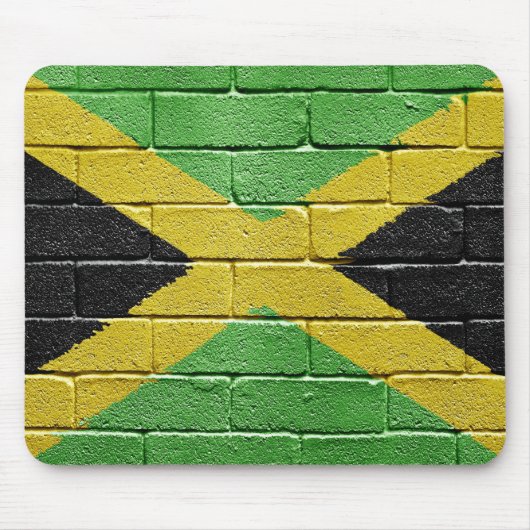 Tapis De Souris Drapeau de la Jamaïque (Devant)