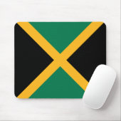 Tapis De Souris Drapeau de la Jamaïque (Avec souris)