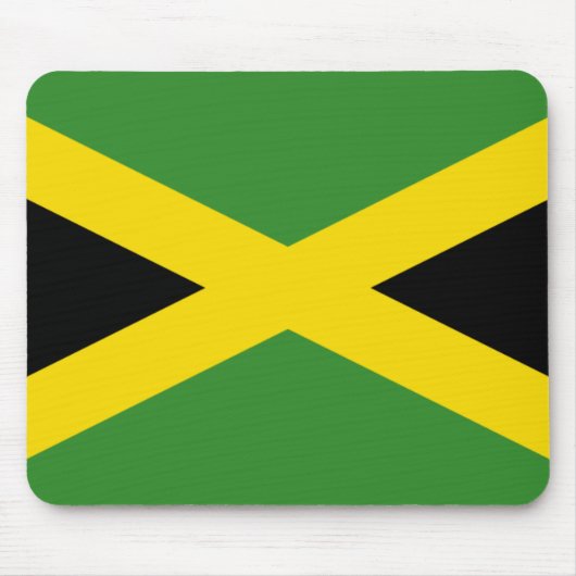 Tapis De Souris Drapeau de la Jamaïque Mousepad (Devant)
