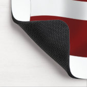 Tapis de souris Drapeau de la Lettonie (Coin)