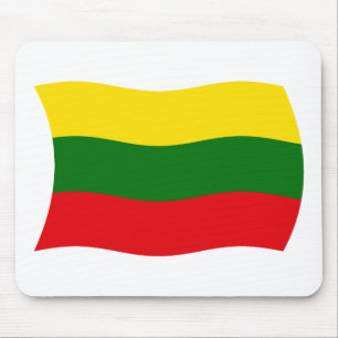 Tapis de souris Drapeau de la Lituanie