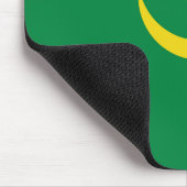 Tapis De Souris Drapeau de la Mauritanie (Coin)