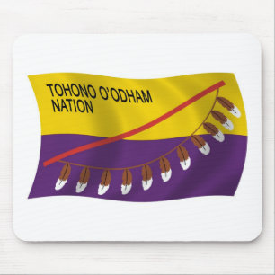 Tapis De Souris Drapeau de la nation Tohono O'odham Mousepad