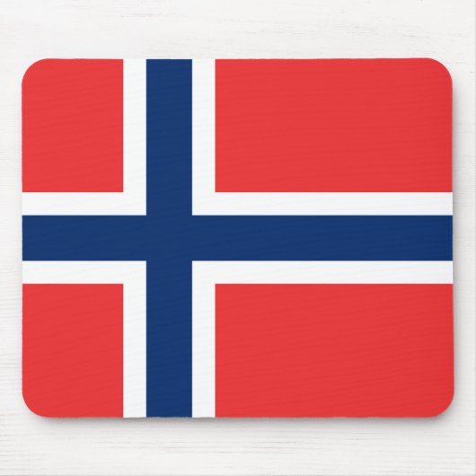 Tapis De Souris Drapeau de la Norvège (Devant)