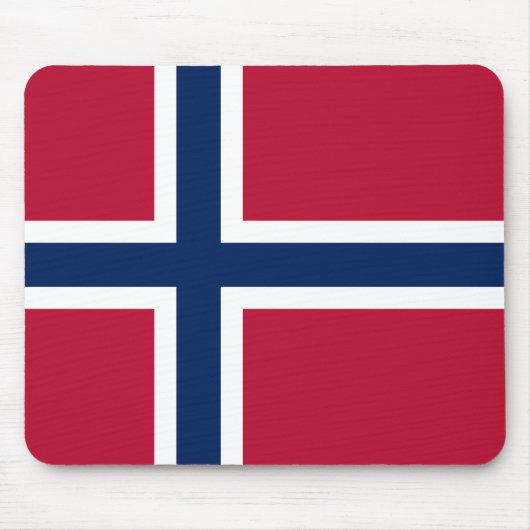 Tapis De Souris Drapeau de la Norvège (Devant)