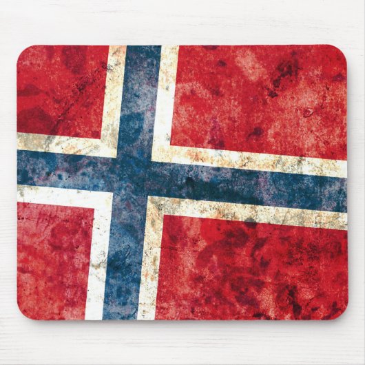 Tapis De Souris Drapeau de la Norvège (Devant)