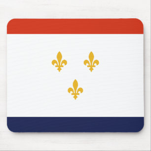 Tapis De Souris Drapeau de La Nouvelle-Orléans