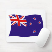 Tapis de souris Drapeau de la Nouvelle-Zélande (Avec souris)