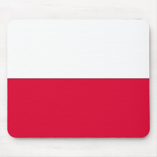 Tapis De Souris Drapeau de la Pologne (Devant)