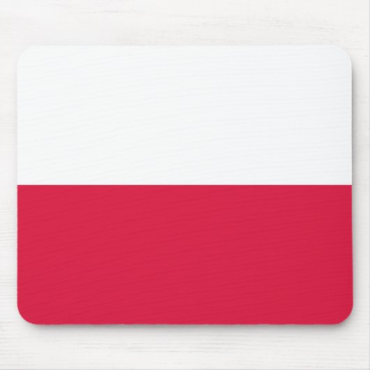 Tapis De Souris Drapeau de la Pologne (Devant)