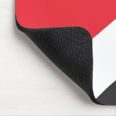 Tapis De Souris Drapeau de la Principauté de Sealand (Coin)