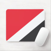 Tapis De Souris Drapeau de la Principauté de Sealand (Avec souris)