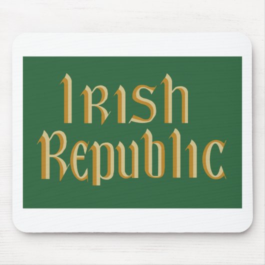 Tapis De Souris Drapeau de la République d'Irlande (Devant)