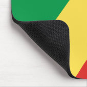Tapis De Souris Drapeau de la République du Congo (Coin)